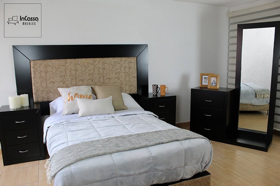 InCassa Muebles Edomex mueblería CDMX Recámara Modelo LUQUE 5