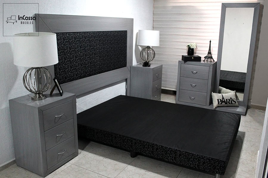 InCassa Muebles Edomex mueblería CDMX Recámara Modelo LUQUE 8