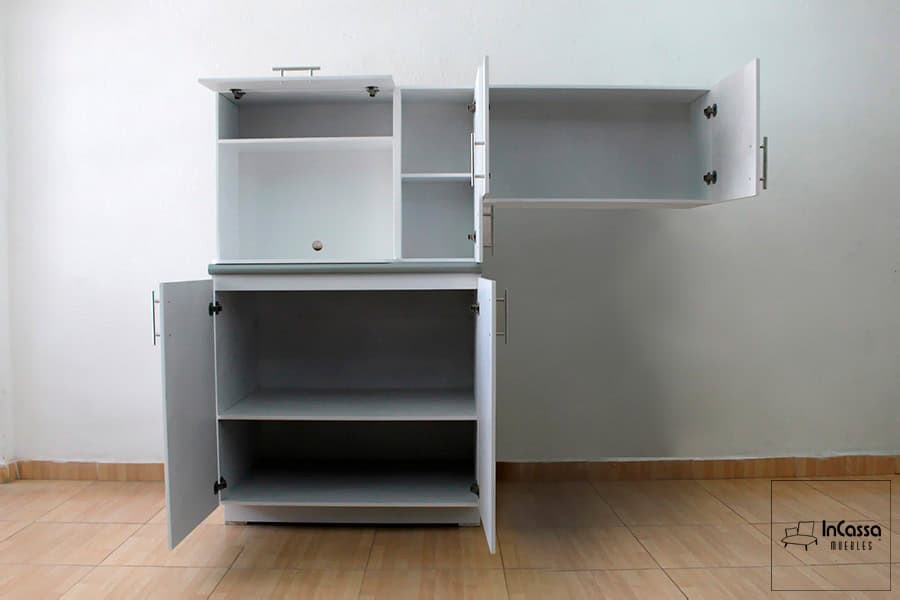 InCassa Muebles Edomex mueblería CDMX Cocina integral LUTON 1.70m diseñada para ESTUFA 2