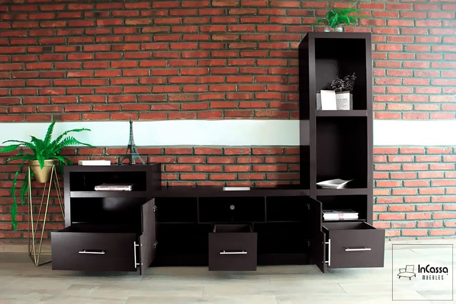 InCassa Muebles Edomex mueblería CDMX Centro de Entretenimiento Modelo LUXEMBURGO 3