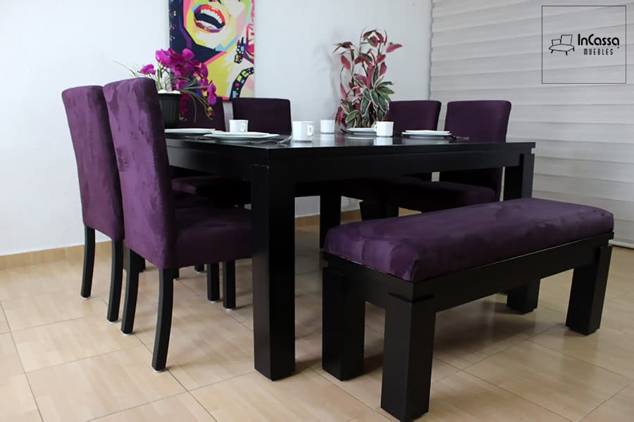 InCassa Muebles Edomex mueblería CDMX Comedor Minimalista Modelo MAFRA 6