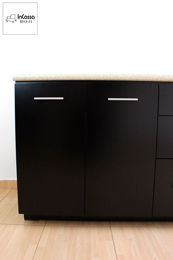 InCassa Muebles Cocina integral MALIBÚ 2m diseñada para ESTUFA 5