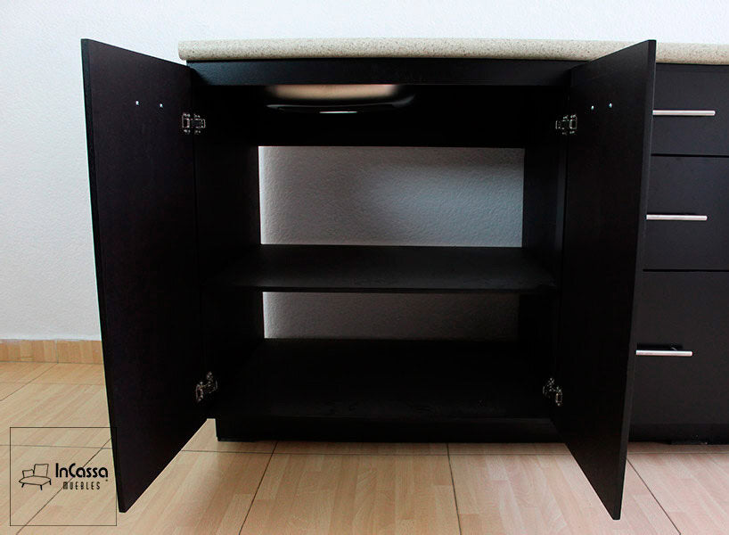 InCassa Muebles Cocina integral MALIBÚ 2m diseñada para ESTUFA 6