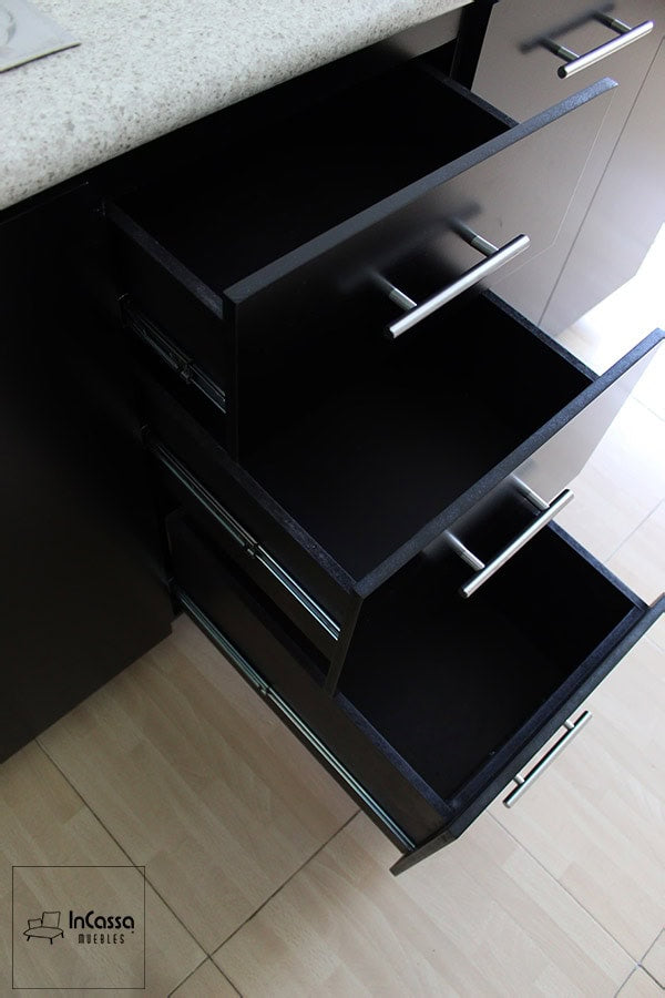 InCassa Muebles Edomex mueblería CDMX Cocina integral MALIBÚ 2m diseñada para PARRILLA 8