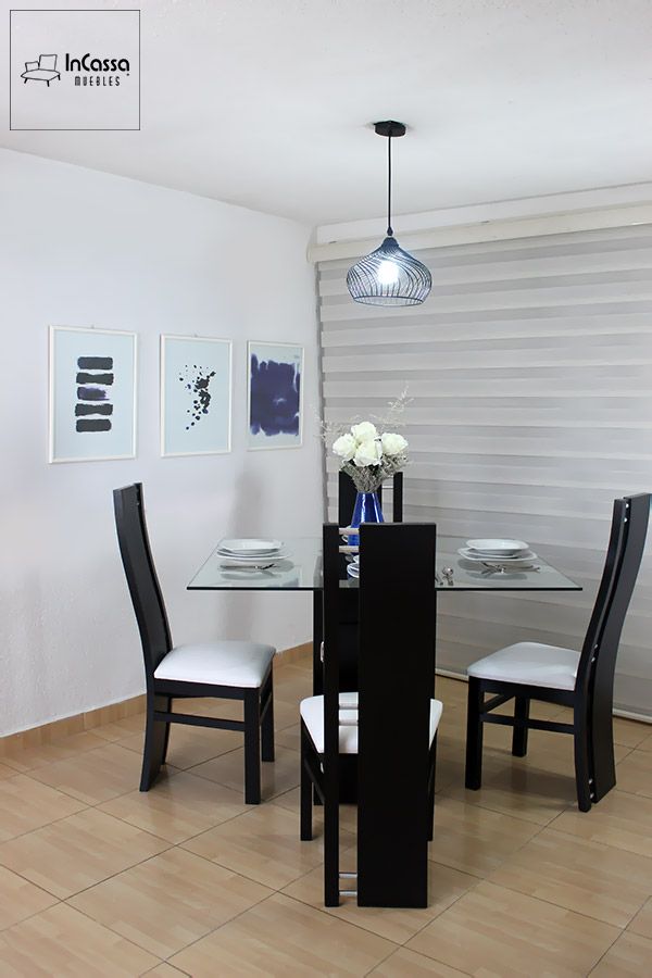 InCassa Muebles Edomex mueblería CDMX Antecomedor Modelo MARBELLA 1