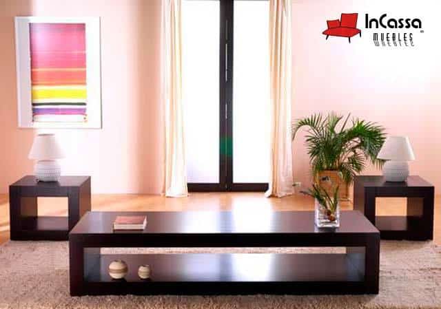 InCassa Muebles Edomex mueblería CDMX Mesa de Centro Modelo MONTREAL 1