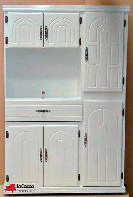 InCassa Muebles Edomex mueblería CDMX Alacena para Microondas Modelo SEVILLA 1