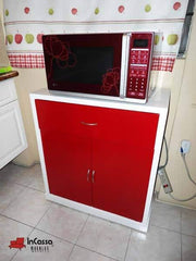 InCassa Muebles Edomex mueblería CDMX Mueble para Microondas Modelo SUVA 1