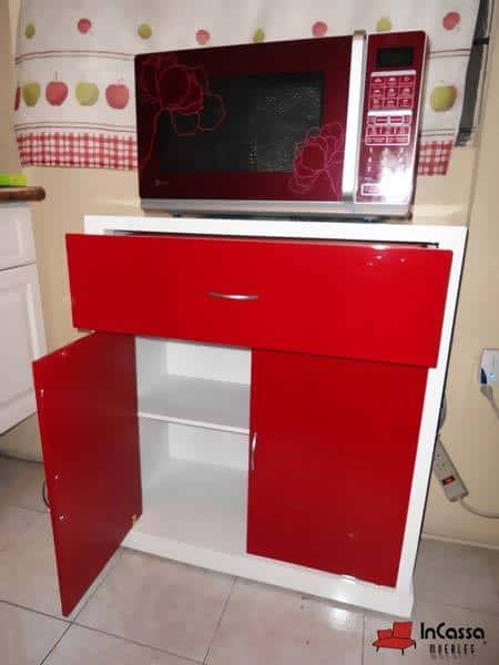 InCassa Muebles Edomex mueblería CDMX Mueble para Microondas Modelo SUVA 2