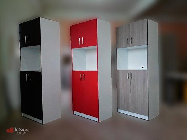 InCassa Muebles Edomex mueblería CDMX Alacena para Microondas Modelo SEGOVIA 2