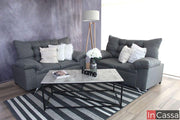 InCassa Muebles Edomex mueblería CDMX Sala 2 piezas Modelo MÉRIDA 1