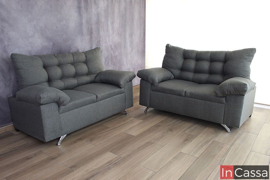 InCassa Muebles Edomex mueblería CDMX Sala 2 piezas Modelo MÉRIDA 15