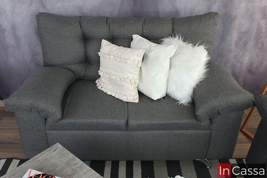 InCassa Muebles Edomex mueblería CDMX Sala 2 piezas Modelo MÉRIDA 3