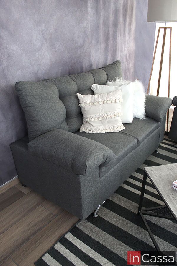 InCassa Muebles Edomex mueblería CDMX Sala 2 piezas Modelo MÉRIDA 4