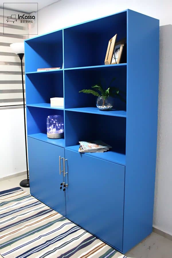 InCassa Muebles Edomex mueblería CDMX Librero Modelo MACAO 1