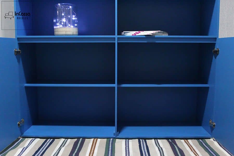 InCassa Muebles Edomex mueblería CDMX Librero Modelo MACAO 5