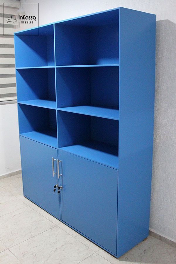 InCassa Muebles Edomex mueblería CDMX Librero Modelo MACAO 6