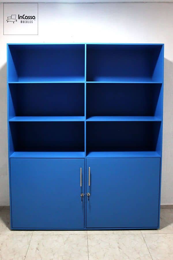 InCassa Muebles Edomex mueblería CDMX Librero Modelo MACAO 7