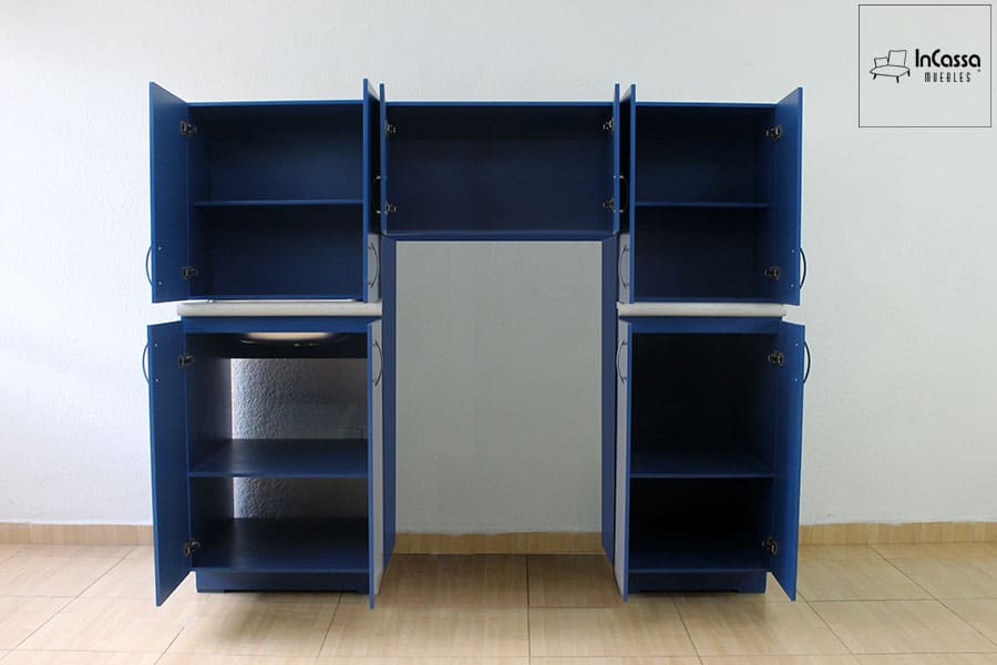 InCassa Muebles Edomex mueblería CDMX Cocina integral MADAGASCAR 1.60m diseñada para ESTUFA 2