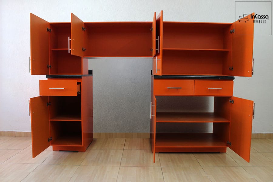 InCassa Muebles Edomex mueblería CDMX Cocina integral MALASIA 2.10m diseñada para ESTUFA 2