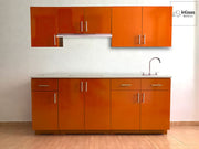 InCassa Muebles Edomex mueblería CDMX Cocina integral MALASIA 2.10m diseñada para PARRILLA 1