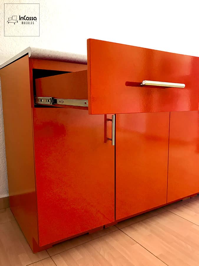 InCassa Muebles Edomex mueblería CDMX Cocina integral MALASIA 2.10m diseñada para PARRILLA 7