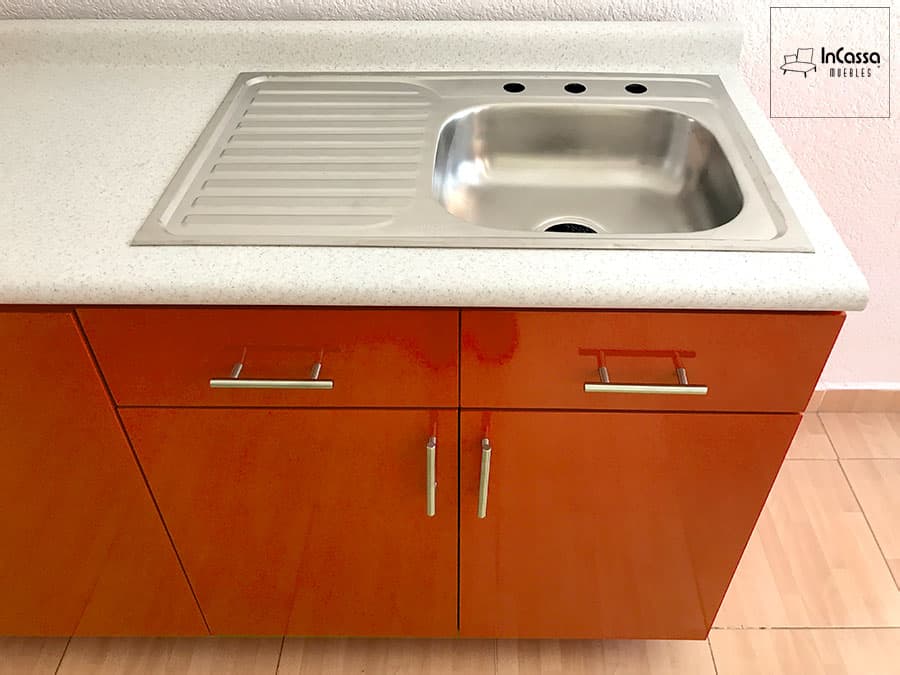 InCassa Muebles Edomex mueblería CDMX Cocina integral MALASIA 2.10m diseñada para PARRILLA 3