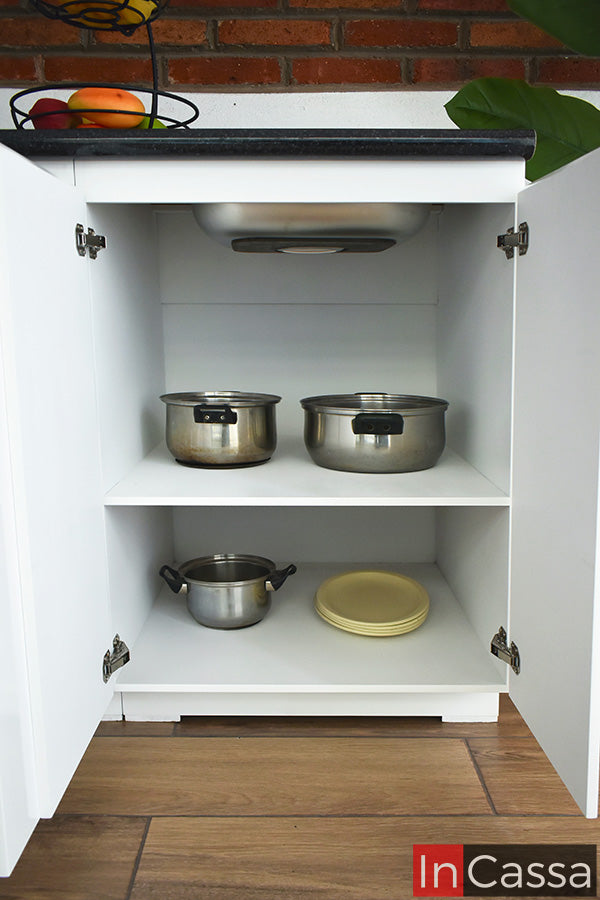 Cocina Integral MALDIVAS 1.40m diseñada para ESTUFA