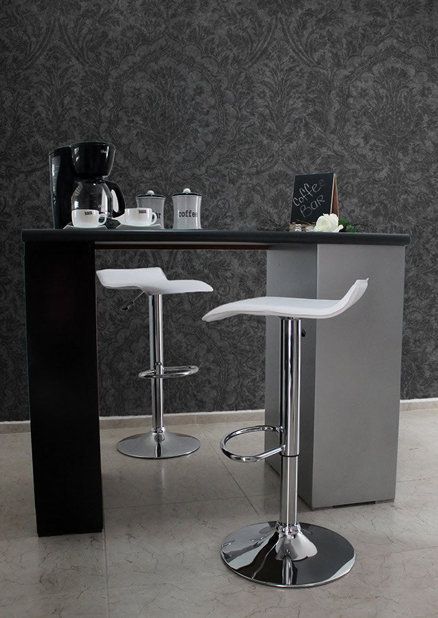 InCassa Muebles Edomex mueblería CDMX Isla Minimalista para Cocina con Bancos Modelo Mali Urbino 2