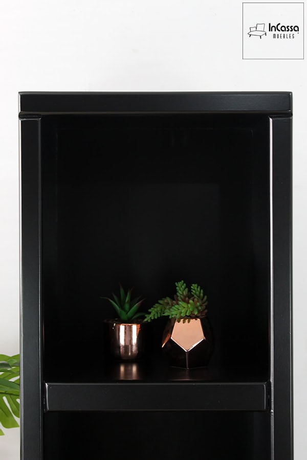 InCassa Muebles Edomex mueblería CDMX Librero Modelo MALLAWI 3