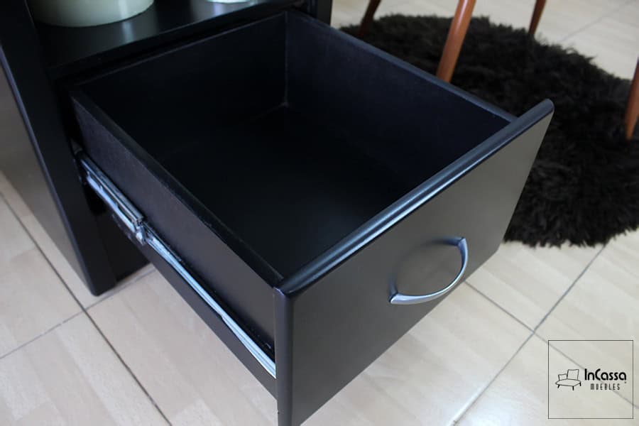 InCassa Muebles Edomex mueblería CDMX Librero Modelo MALLAWI 6