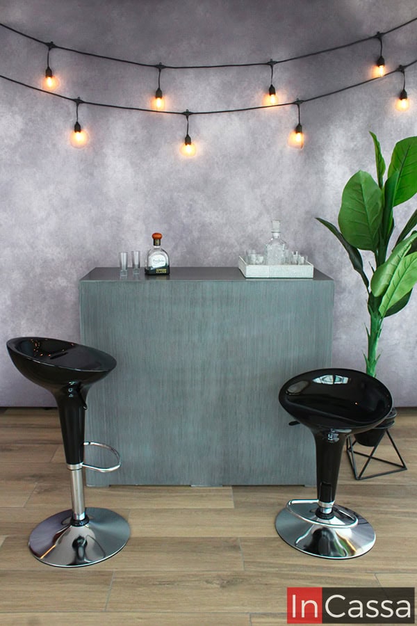 Barra Cantina con Bancos Modelo MALLORCA GLOVER