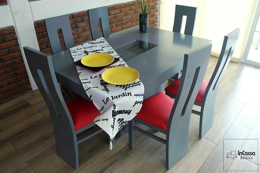 InCassa Muebles Edomex mueblería CDMX Antecomedor Modelo MALTA 2