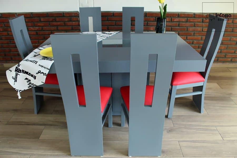 InCassa Muebles Edomex mueblería CDMX Antecomedor Modelo MALTA 3