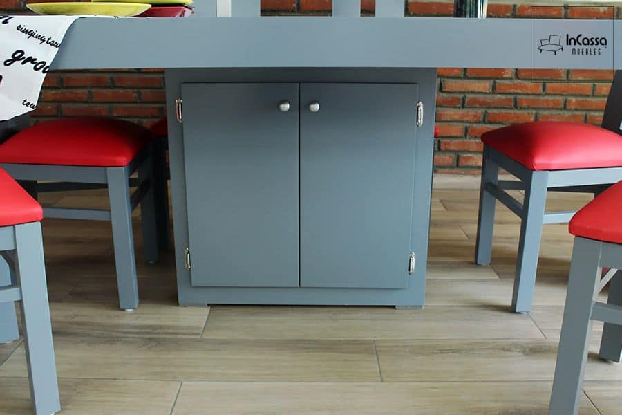 InCassa Muebles Edomex mueblería CDMX Antecomedor Modelo MALTA 6