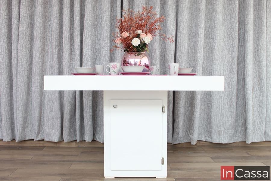 InCassa Muebles Edomex mueblería CDMX Comedor con luz 4 personas Modelo MAPIMI 9