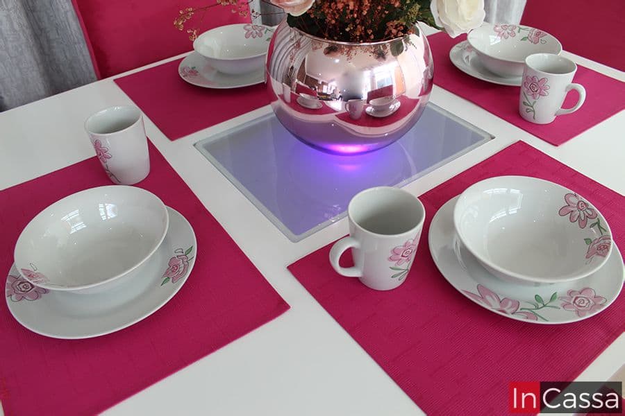 InCassa Muebles Edomex mueblería CDMX Comedor con luz 4 personas Modelo MAPIMI 5