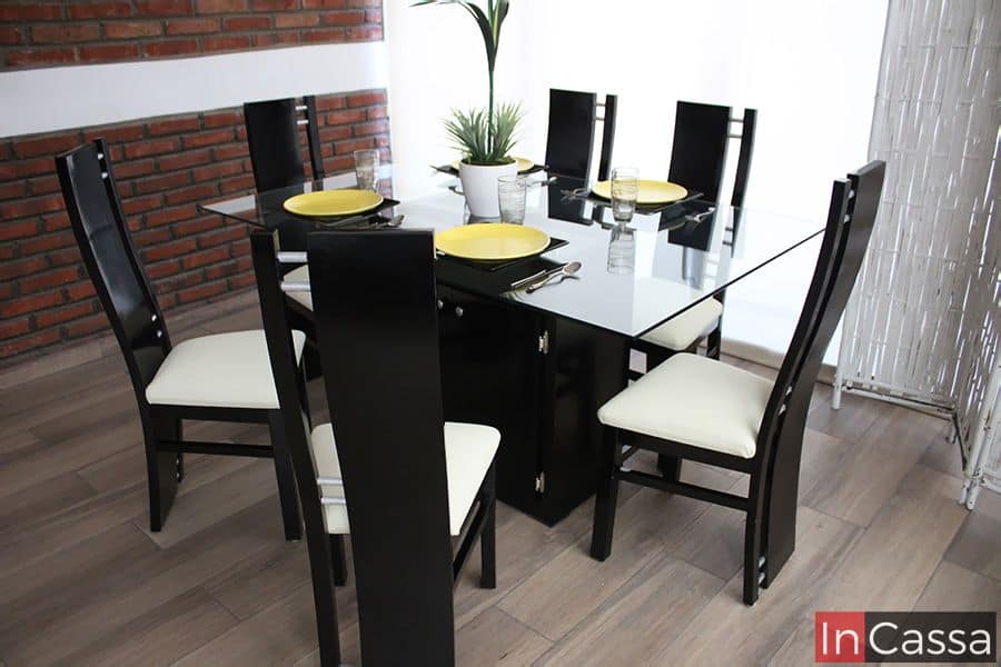 InCassa Muebles Edomex mueblería CDMX Antecomedor Modelo MARBELLA 7