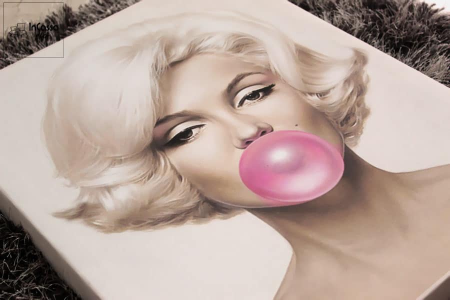 InCassa Muebles Edomex mueblería CDMX Set de 2 Cuadros Canvas de 50cm x 40cm de Audrey y Marilyn Monroe 7