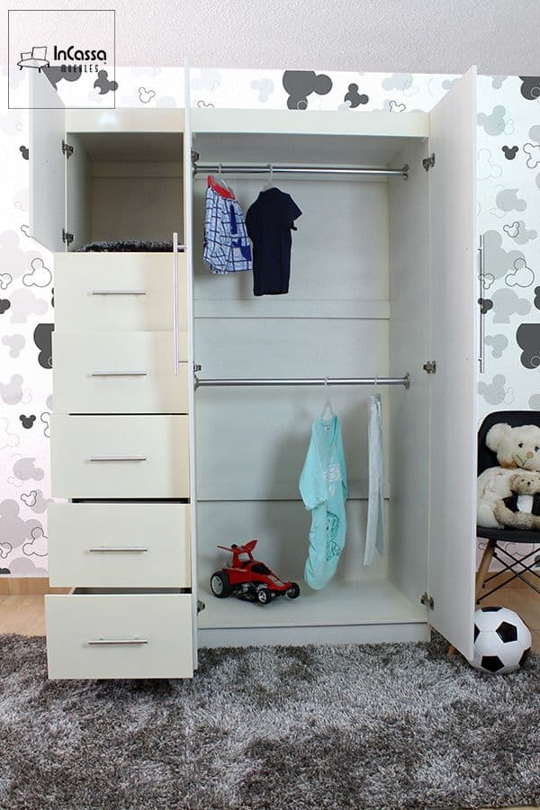 InCassa Muebles Edomex mueblería CDMX Guardarropa Modelo MARINE 3