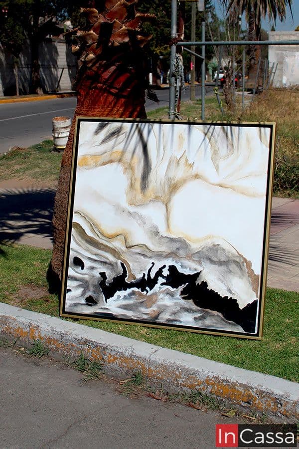 Cuadro decorativo Mar abstracto