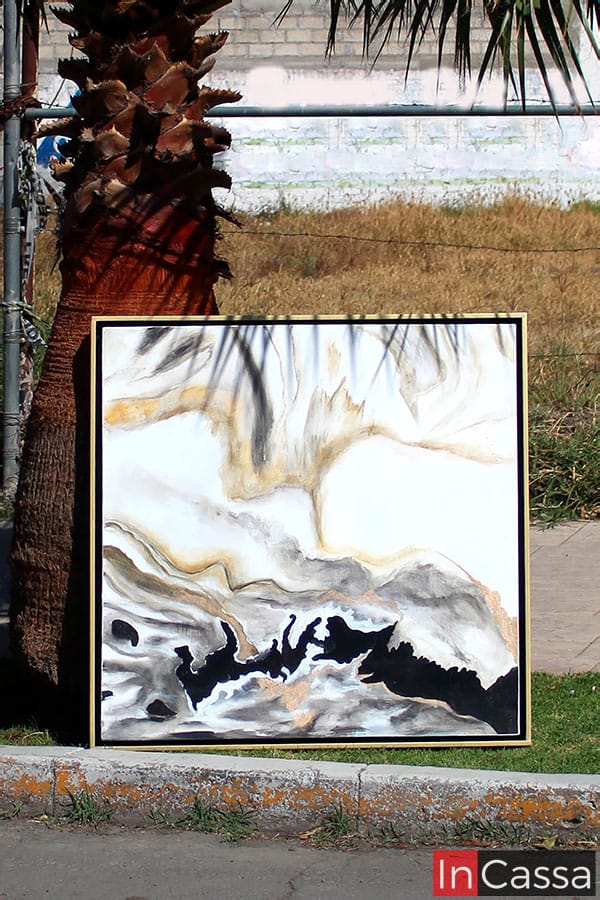 Cuadro decorativo Mar abstracto