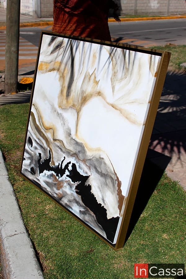 Cuadro decorativo Mar abstracto