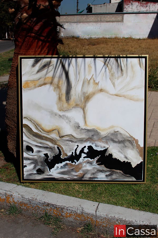 Cuadro decorativo Mar abstracto