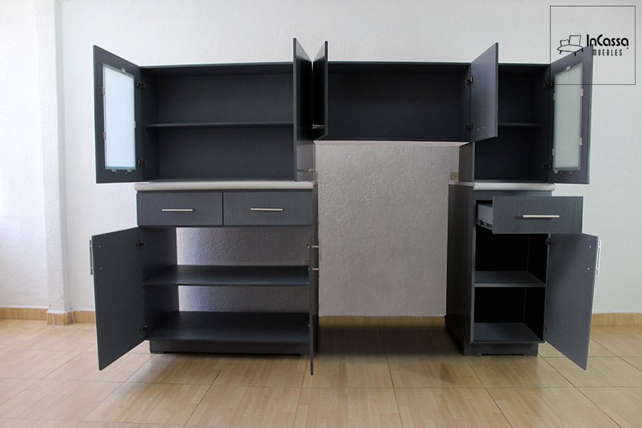 InCassa Muebles Edomex mueblería CDMX Cocina integral MARRUECOS 2.10m diseñada para ESTUFA 2