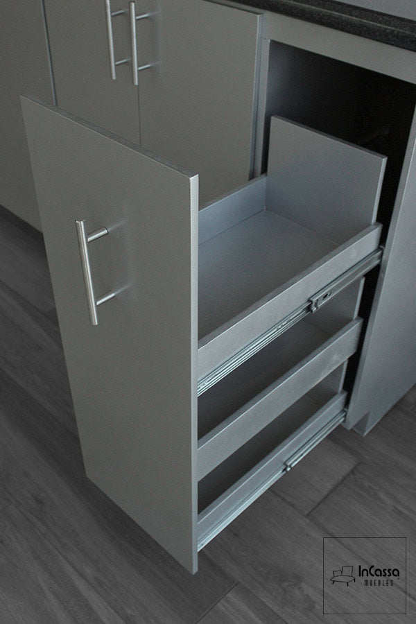 InCassa Muebles Edomex mueblería CDMX Cocina Integral MEDELLIN 3.50m diseñada para ESTUFA 8