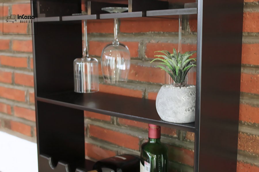 InCassa Muebles Edomex mueblería CDMX Cantina para empotrar Modelo MERLO 8