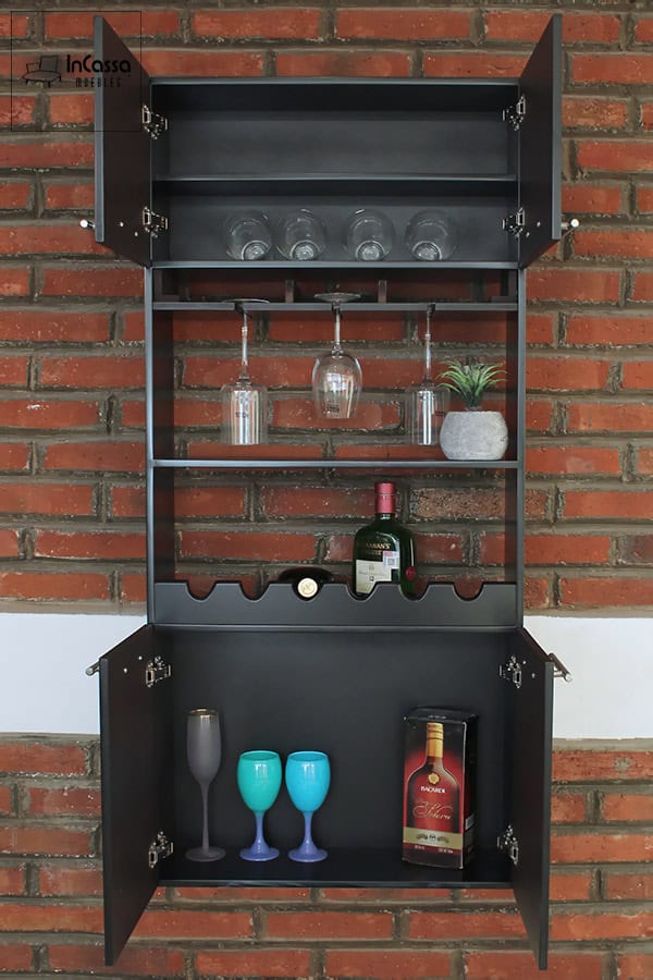 InCassa Muebles Edomex mueblería CDMX Cantina para empotrar Modelo MERLO 2