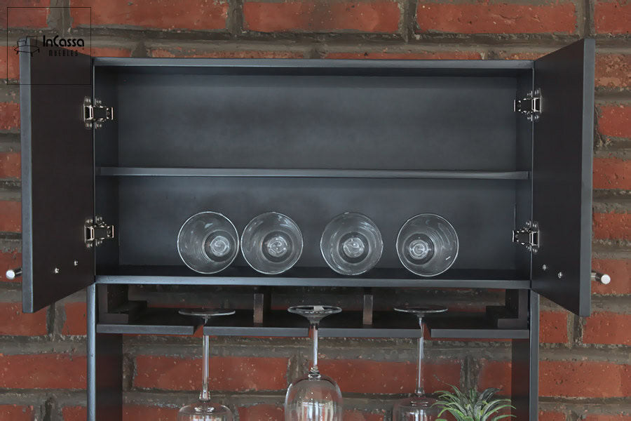 InCassa Muebles Edomex mueblería CDMX Cantina para empotrar Modelo MERLO 3