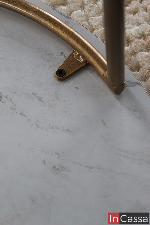 InCassa Muebles Edomex mueblería CDMX Set de 2 mesas de centro Nórdicas mármol blanco 6